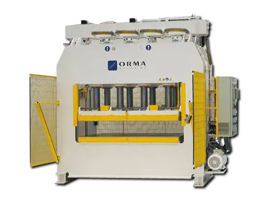 Presses à compression pour les plaque carbone