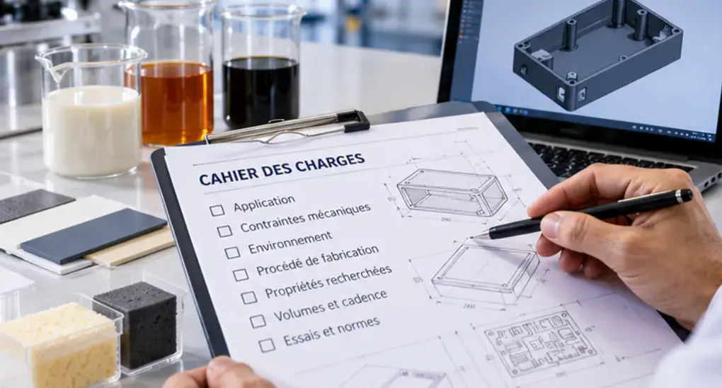 Formulation polyuréthane sur mesure : cahier des charges